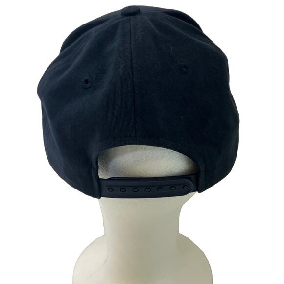 USS Iowa BB-61 Baseball Cap Navy Blue Embroidered Ship Hat Snapback Adjustable - Picture 4 of 5